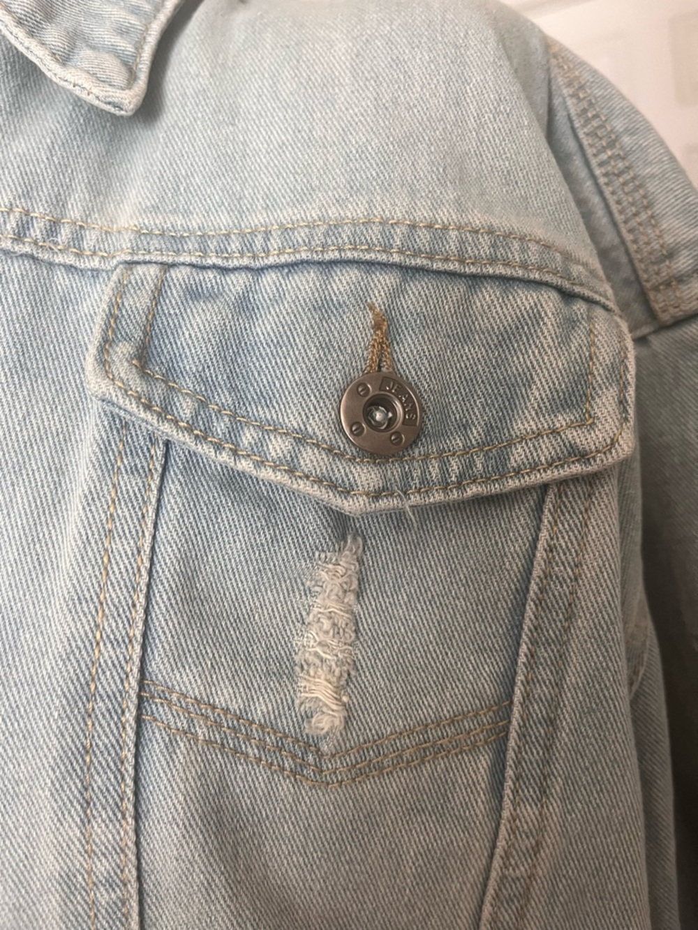 Light Wash Denim Jacket Women’s plus size XXXL - Picture 8 of 11
